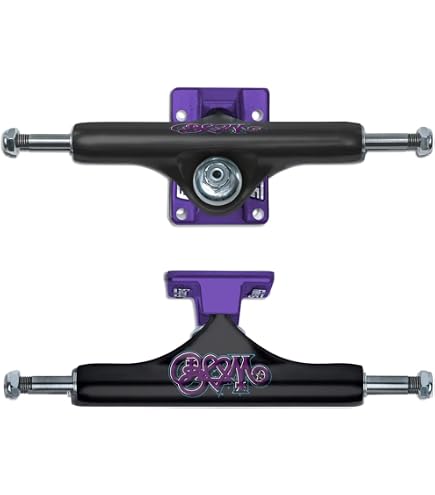 Amazon.com: Slappy Skateboard Trucks ST1 Hollow Bam Margera Black